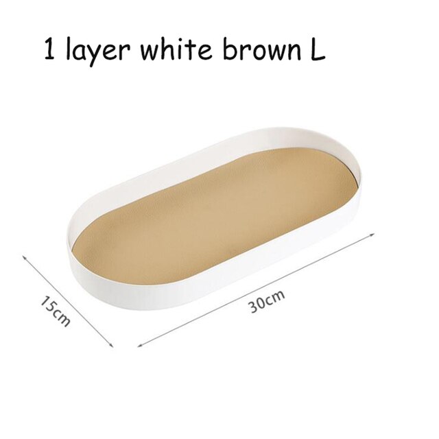 1 white brown L