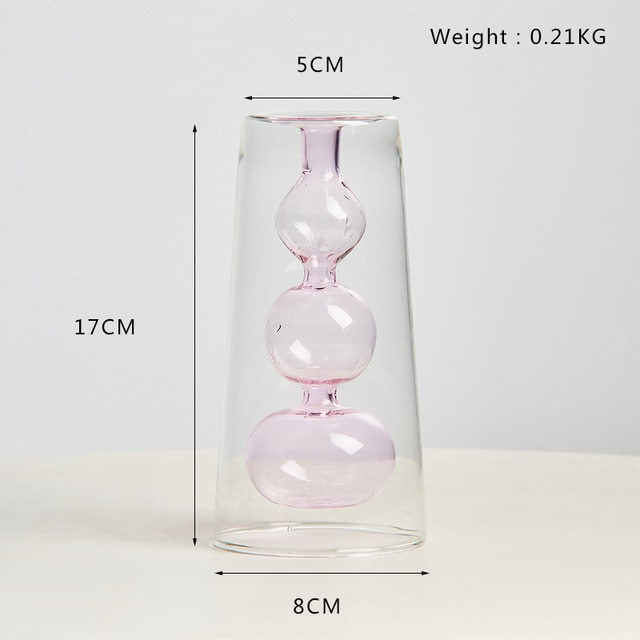 Pink Vase 17CM