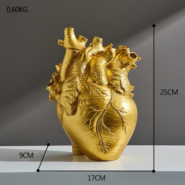 Golden Large Vase