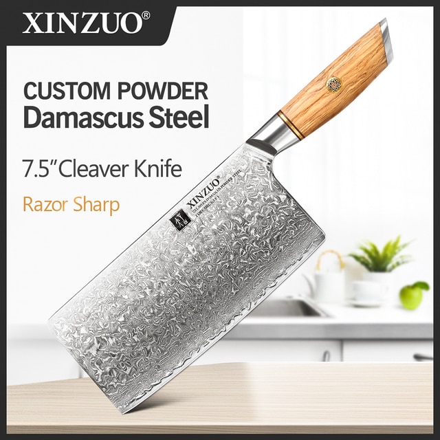 7.5 in cleaver knife