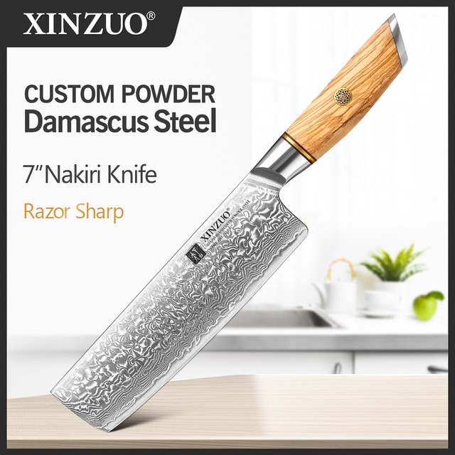 7 in nakiri knife