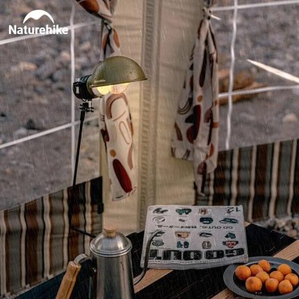 Nature hike Indoor Clip Lamp, 360° Adjustable, Magnetic Base, Waterproof for Outdoor Adventures and Cozy Reading