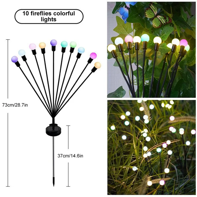 10 LED Colored light