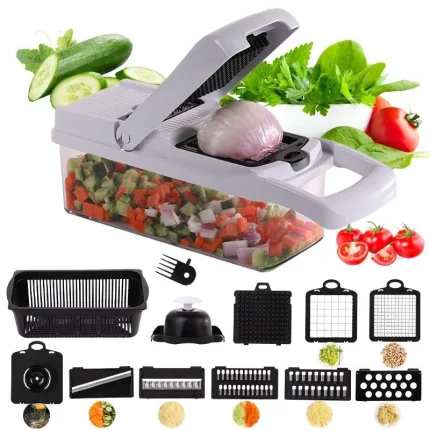 Slice Master Pro: Multi-purpose Vegetable and Fruit Dicing Processor