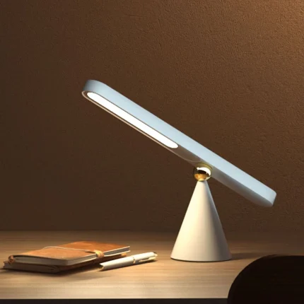 Versa Glow: Creative Geometric Wireless Desk Lamp with Magnetic Suction