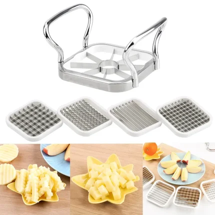 Steel Slice Pro: Multi-Functional Vegetable Cutter & Slicer