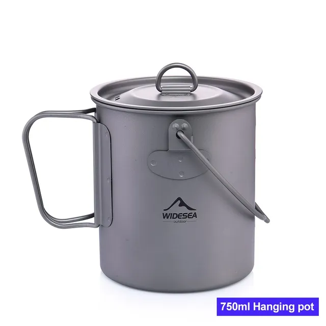 750ML Titanium pot