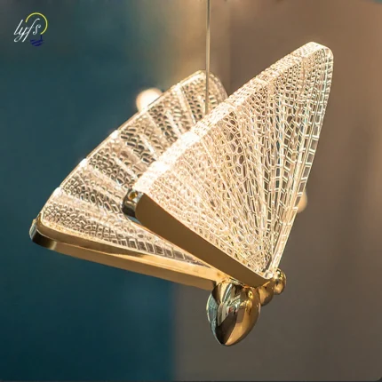Butterfly Bliss, LED Pendant Lights for Enchanting Indoor Lighting in Bedside, Living, Dining, and Kitchen Spaces