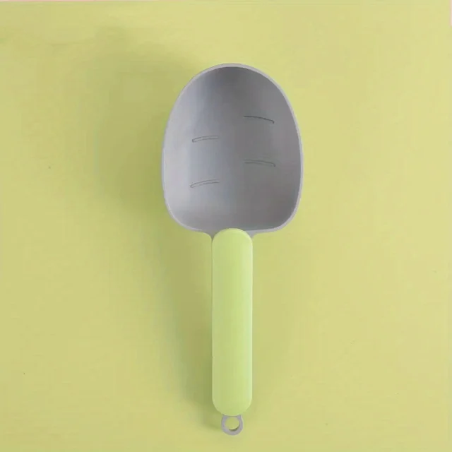 Green gray spoon