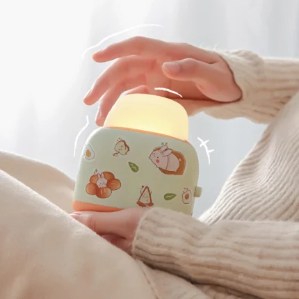 LED Creative Toast Lamp for Eye Protection and Fun Mood Lighting in Bedrooms