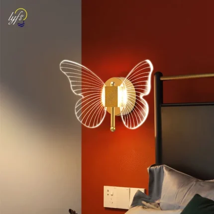 Butterfly Bliss, LED Wall Lamp for Illuminating Elegance in Every Corner