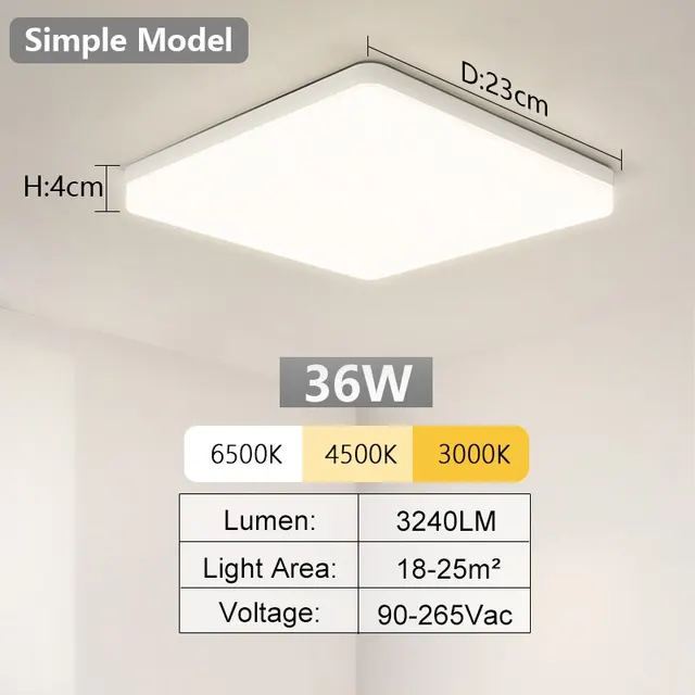 Simple model-36W