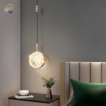 LED Pendant Lights for Chic Indoor Lighting, Perfect for Living Room, Dining Tables, Study, and Bedroom Ambiance