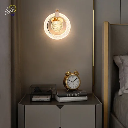 Luxe Glow LED Wall Light for Elegant Home Illumination in Living Rooms, Bedrooms, and Beyond