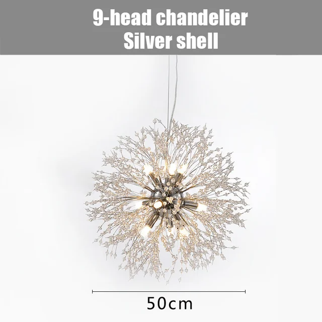 9head D50cm Silver