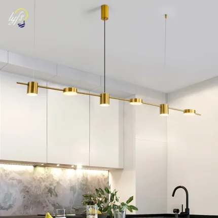 Modern LED Ceiling Chandelier for Dining, Living, and Kitchen Brilliance