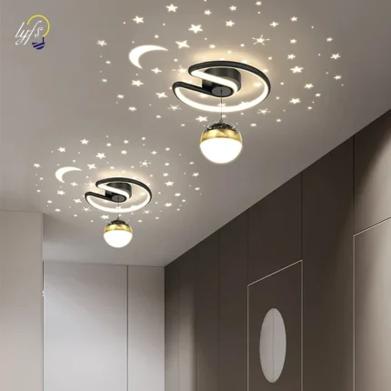 Zenith Glow Nordic LED Ceiling Lamp for Radiant Home Decoration