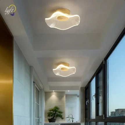 Nordic Glow LED Ceiling Lamp for Home Dining and Living Spaces
