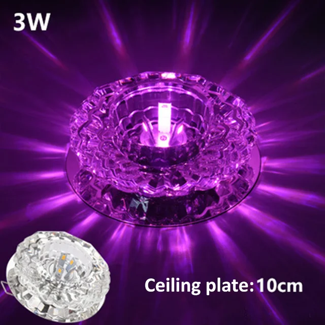 3W purple light