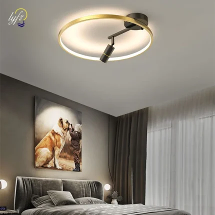 Luxe Lumina Nordic LED Ceiling Lamp for Elegant Home Lighting