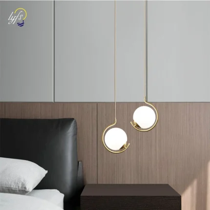 Modern LED Pendant Lights, Elevating Your Home Decor in the Bedroom, Dining Table, Living Room, and Modern Bedside Spaces