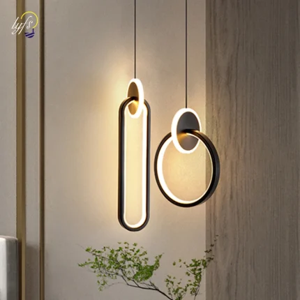 Modern Radiance, Nordic LED Pendant Lights for Chic Home Illumination