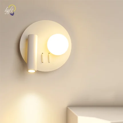 Radiance Elegance Modern Nordic LED Wall Lamp for Bedroom and Living Room