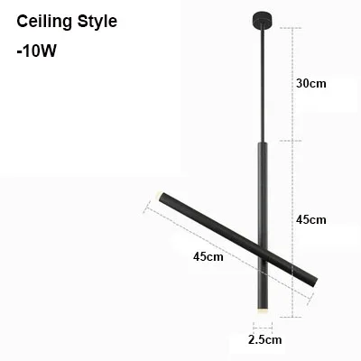 Ceiling Black-10W