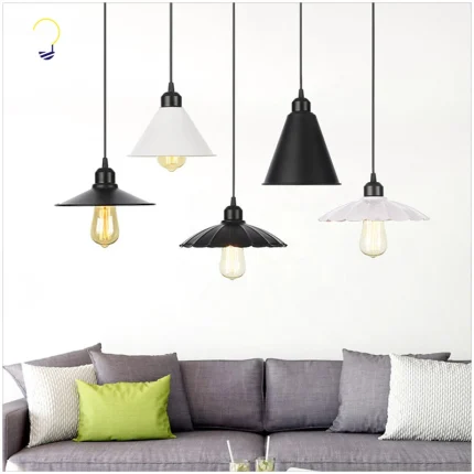 Sleek Simplicity, Nordic Modern Pendant Lights for Bedroom, Living Room, Kitchen, and More