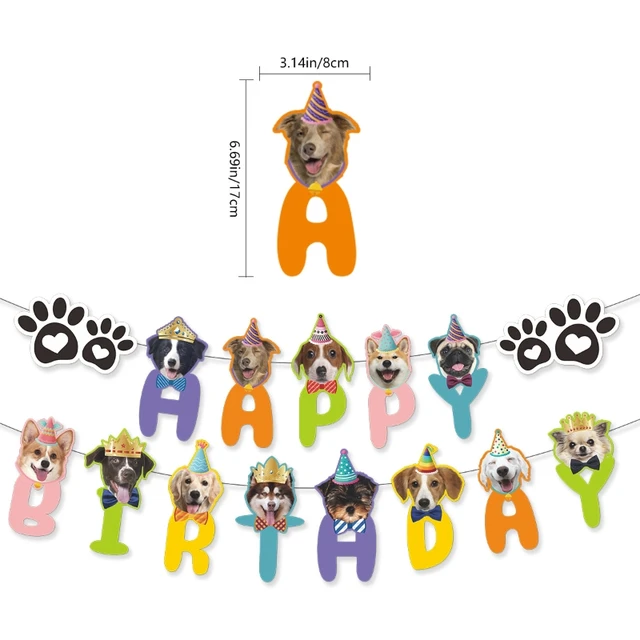 Dog Birthday Banner