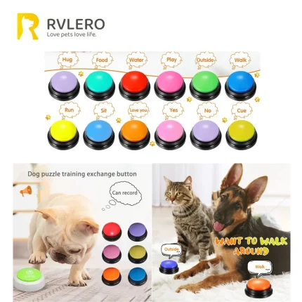 PetTalk Buttons: Recordable Communication for Training Fun