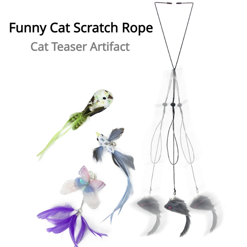 Interactive-Cat-Toy-Cats-Mouse-Toys-Hanging-Door-Retractable-plaything-Funny-Self-hey-kitten-Scratch-Rope