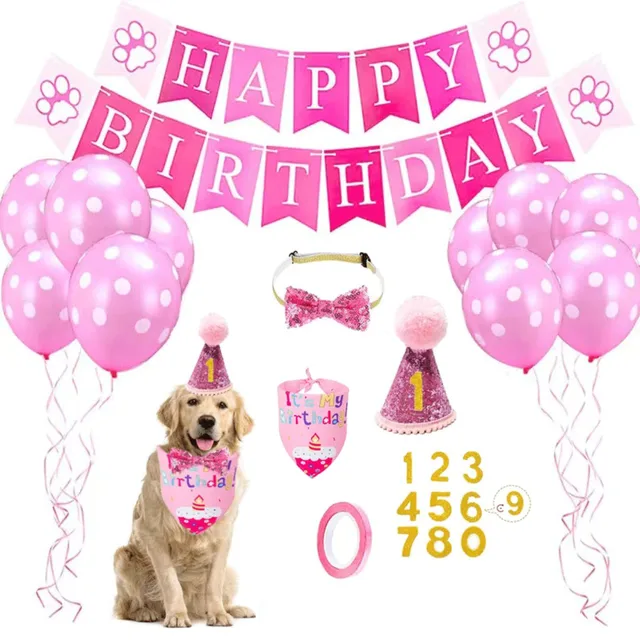 Pink Birthday Set