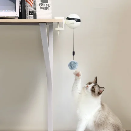 Smart Electric Cat Toy Ball, Automatic Lifting for Interactive and Fun Training Sessions