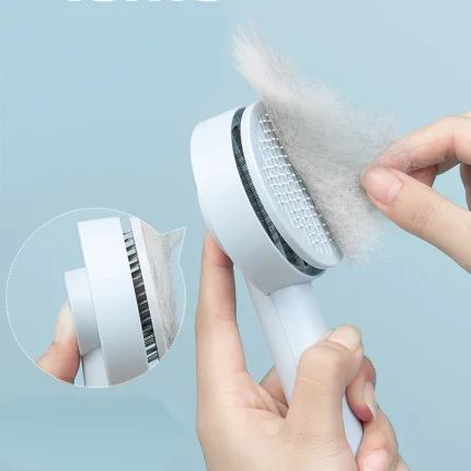 Grooming Guru, Self-Cleaning Hair Comb for Happy Pets