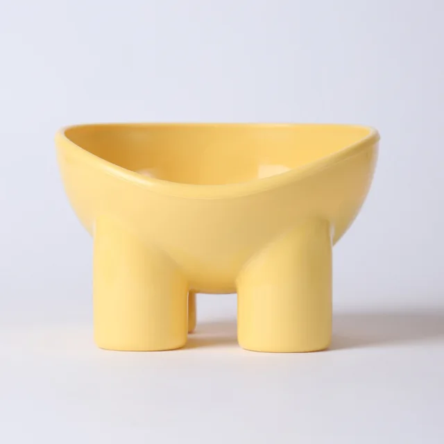 Yellow Pet Bowl