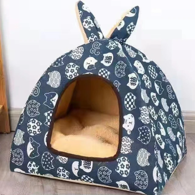 Blue Cat Pet Nest