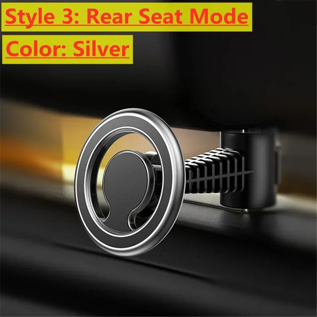 Rear seat silver