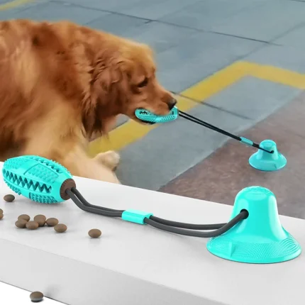Suction Pup Chew: Interactive Chew Toy for Medium to Large Dogs - Fun & Dental Health in One