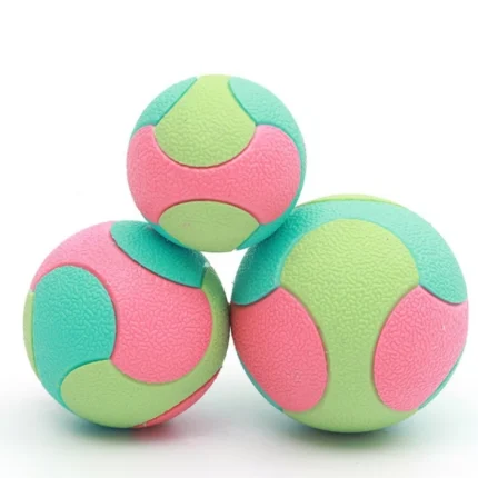 Indestructible Rubber Ball, Virtually Tough Interactive Toy for Dogs