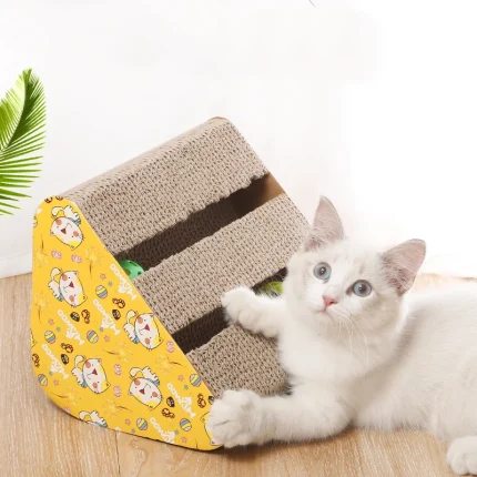 Claw Craft, Durable Corrugated Cat Scratcher - Protect & Play