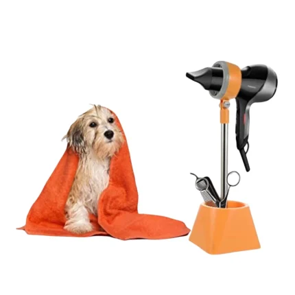 Hands-Free Pet Grooming Hair Dryer Holder: Portable and Professional