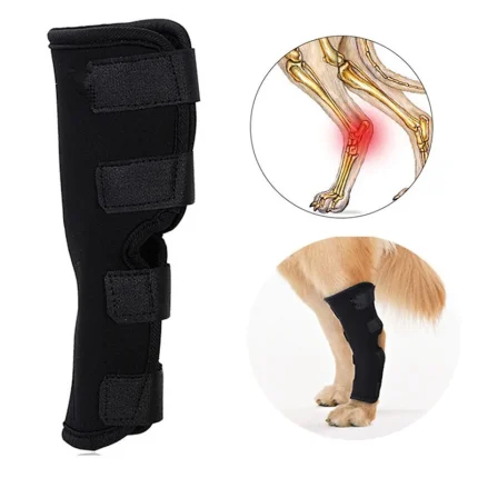 Paw Heal Knee Pads: Recovery Bandages for Dogs, Anti-Lick, Arthritis Support, and Joint Protection