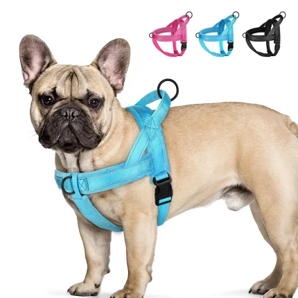 Reflective Nylon Harness,  Comfortable and Secure for All Dogs