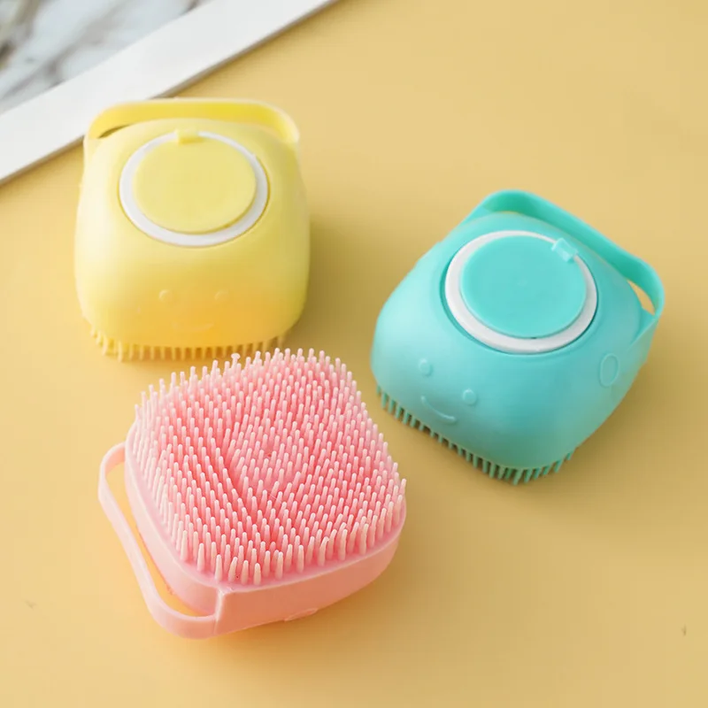 Pet-Bath-Brush-Dog-Cat-Shower-Massage-Gloves-Soft-Silicone-Cleaning-Grooming-Tool-Hair-Remover-Massage