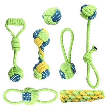 Rope 'n Ball Fun: Interactive Toys for Playful Pups