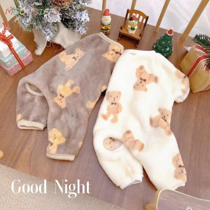 Warm Paws, Double-Sided Velvet Dog Clothing for Cozy Autumn and Winter