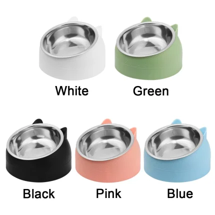 Cervi Safe: Stainless Steel Anti-Slip Pet Feeding Bowl