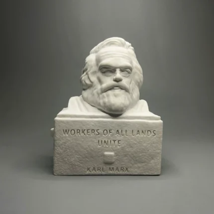 Karl Marx:, Plaster Statue for High-End Desktop Decoration and Thoughtful Gifts