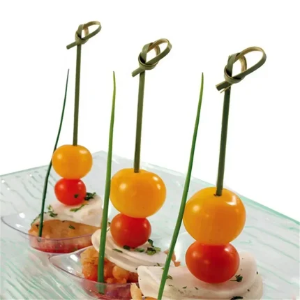 Disposable Bamboo Forks for Parties and Buffet